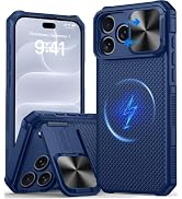 GIVELOT for iPhone 18 Pro Max Case with Slide Camera Cover, Fit for Magsafe | Built in Kickstand,...