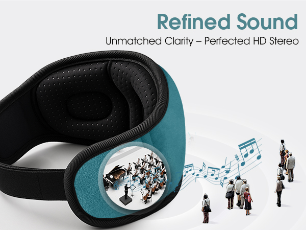 Sleep Headphones Mask Bluetooth 3D Music Eye