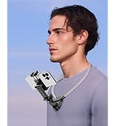 MARTVSEN Neck Tripod Phone Holder for iPhone - POV/Vlog Phone Mount Holder for Recording, Hand Fr...