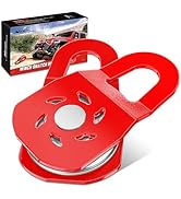 Nilight 10 Ton Winch Snatch Block Towing Pulley Blocks 22,000 LBS Capacity, Heavy Duty Off-Road R...