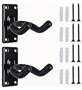 YouOKLight Guitar wall mount, metal guitar hanger wall mount, wall guitar mount with screws, guit...