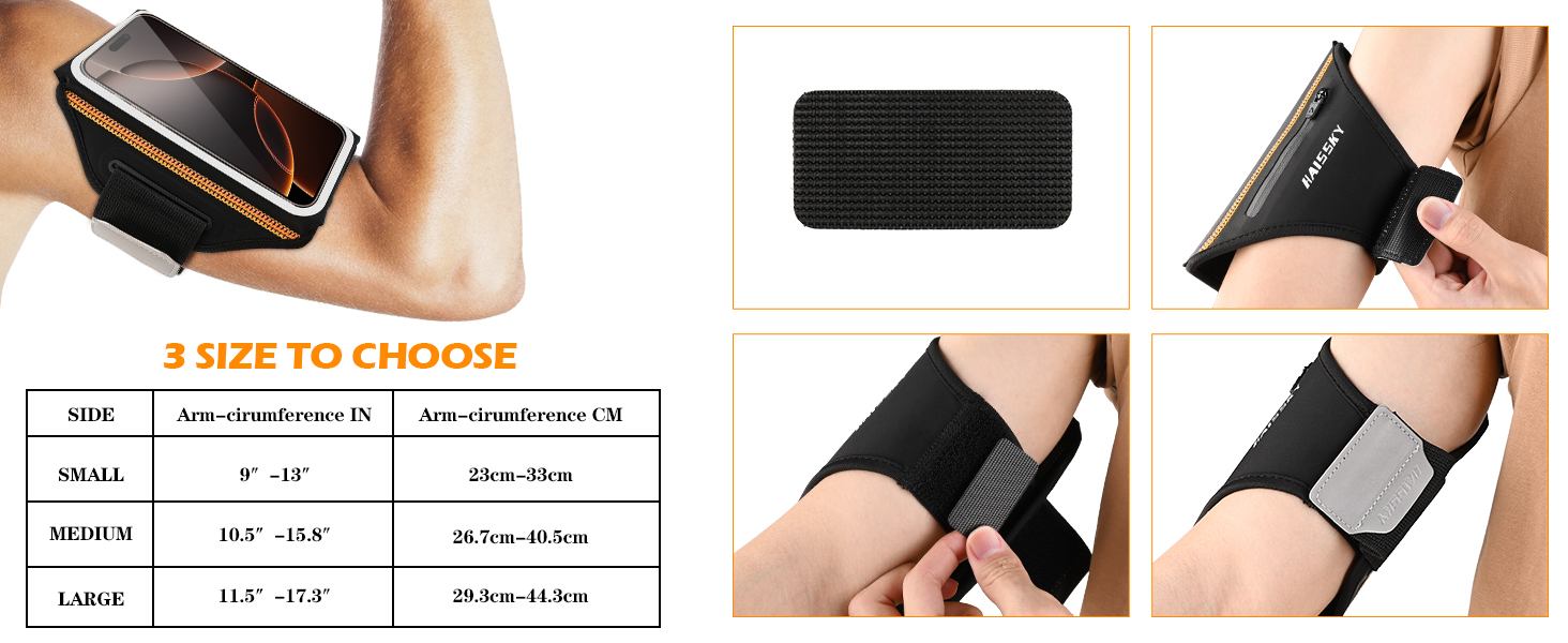Elastic Armband Fits Most Sizes