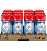 Nestle Coffee mate Coffee Creamer, French Vanilla, Non Dairy Powder Creamer, 15 oz Canister (Pack...