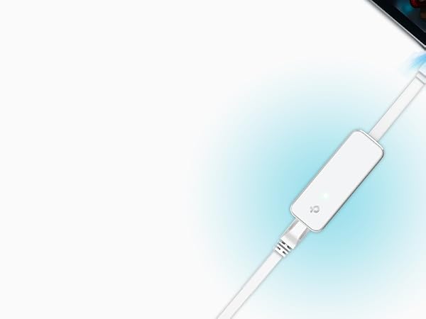 Wired Internet Connection with USB-C Adaapter