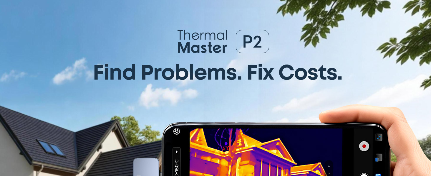 thermal master P2 thermal camera for house owner