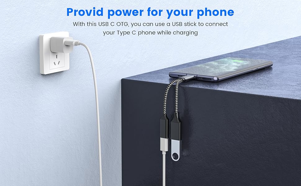 usb c otg with power