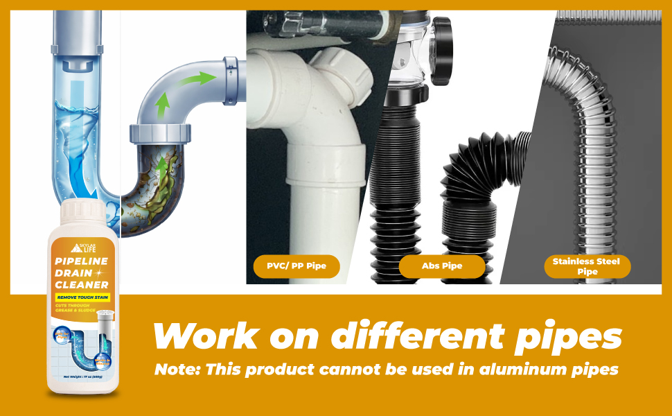 Work on different pipes