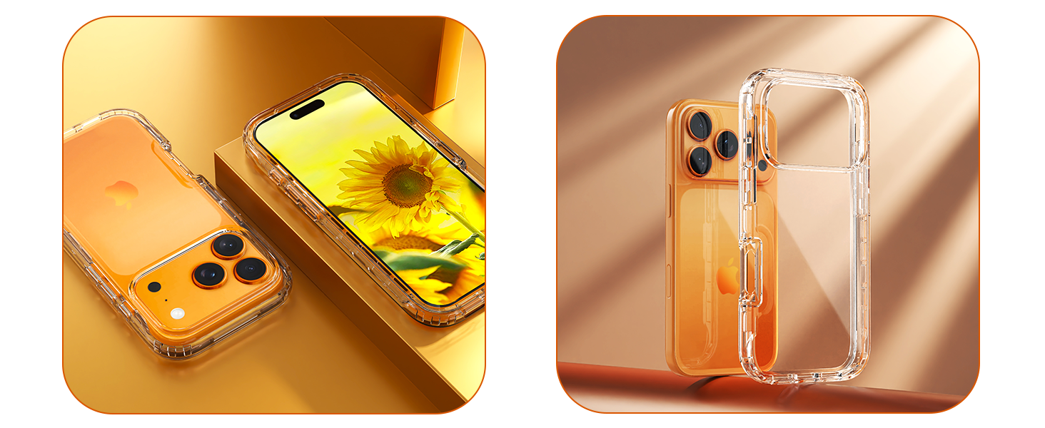 IDweel for iPhone 17 Pro Max Case with Build in Screen Protector