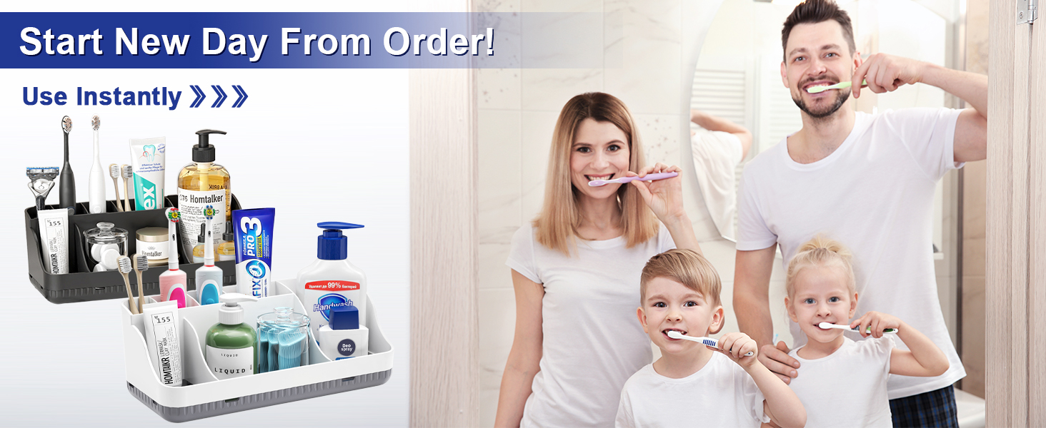 bathroom counter organizer