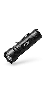 Anker Rechargeable Bolder LC90 LED Flashlight, Pocket-Sized Torch with Super Bright 900 Lumens CREE ...