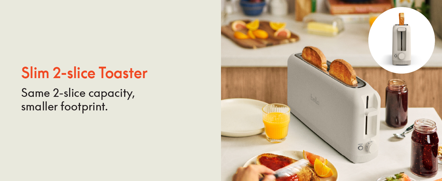 slim toaster
