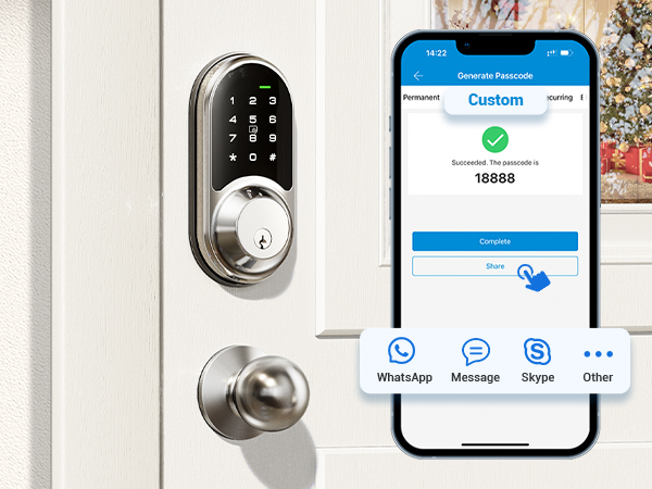 keypad deadbolt