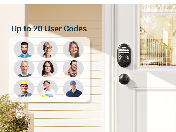 keyless entry door lock 