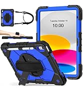 Nitupai iPad 10th Generation Case with Pencil Holder 2022 iPad 10.9 Case 10.9 Inch iPad Gen Case ...