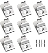 N268241 N086039 304 Stainless Steel Belt Clips for dewelt 20V Power Tools, Compatible with, DCD98...
