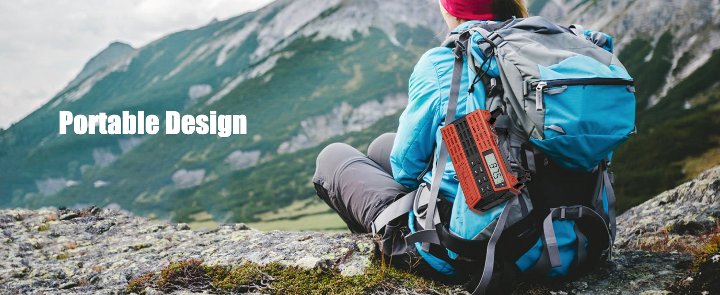 emergency radio hand crank solar