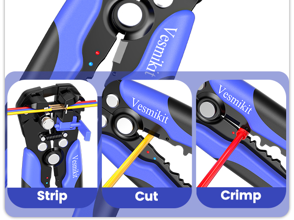 Self-Adjusting Wire Stripper