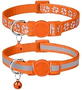 Taglory Reflective Cat Collar Breakaway with Bells, 2 Pack Girl Boy Pet Cat Collar Adjustable 7.5...