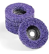 MIDO Professional Abrasive 4-1/2'' x 7/8'' Strip Discs Stripping Wheel for Angle Grinder 5PCS Gri...