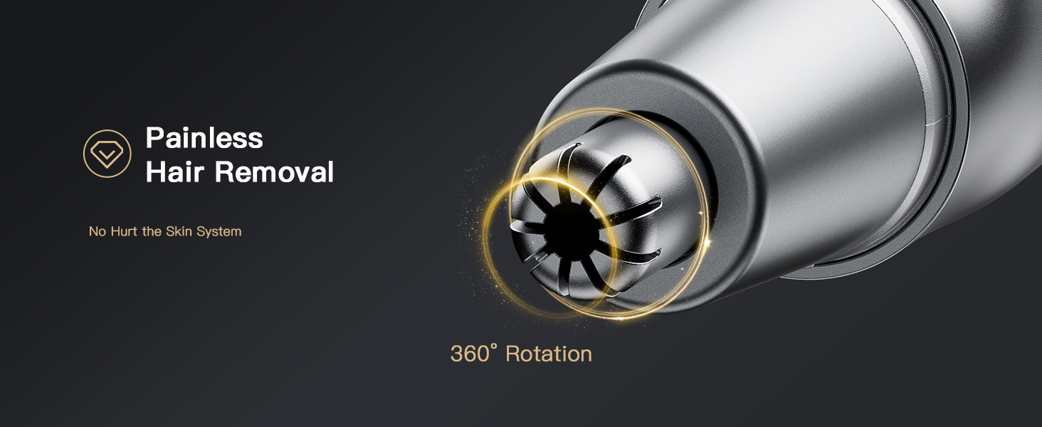 electric nose-hair trimmer for men