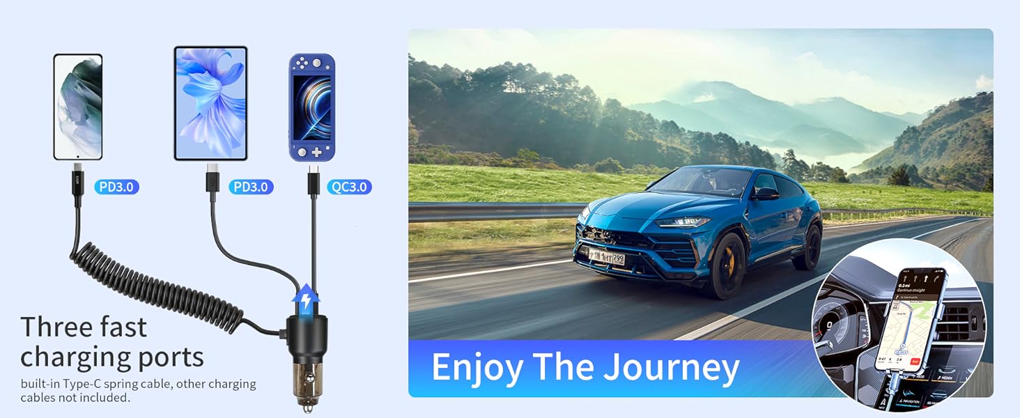 USB-C Car Charger