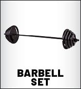 The Step Fitness Deluxe Barbell Weight Set, 60 lbs with Bar, Collars, and Weights