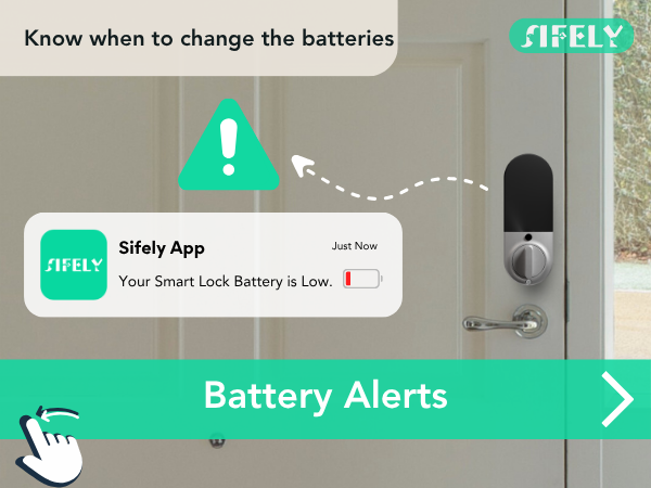 Sifely O battery alerts