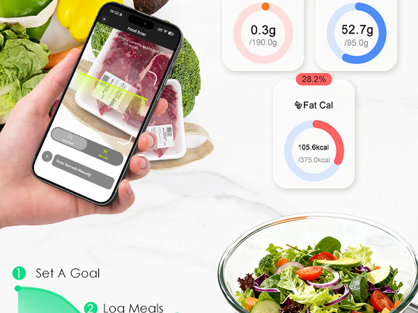 Smart Food Kitchen Scale