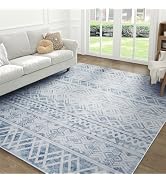 Boho Area Rug 5x7 Feet Modern Area Rug Neutral Carpet for Bedroom Decor, Livingroom Decoration Id...
