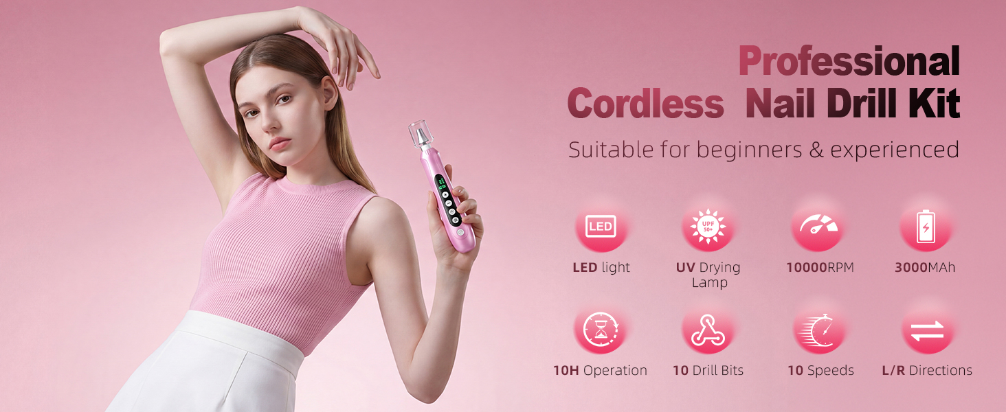 Pro Nail Drill Kit