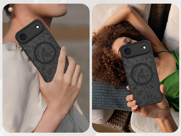 flower phone case for girls women