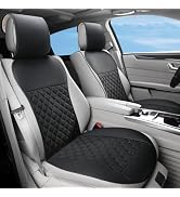 ZMOIVOK 2pcs Car Seat Covers,Leather Water Proof Material No Slip Soft Car Seat Protector Side no...