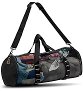 KOKKOYA Diving Scuba Surfing Snorkeling Dive Mesh Beach Bag Duffle Bags with Zipper and Adjustabl...