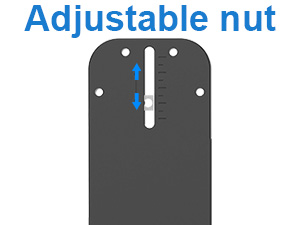 tapo doorbell camera mount anti theft doorbell mount no-drill doorbell mount