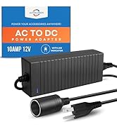 Reliable AC to DC Converter &amp; 12v Power Supply (10A 120W) - Stop Failing Wall Plug Adapter - Safe...