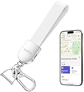 ExtreLife Keychain, Works with Apple Find My, Leather Car Keychain for Women and Men, Car Key Fob...