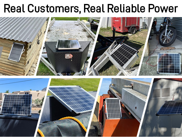 solar battery charger 12 volt waterproof