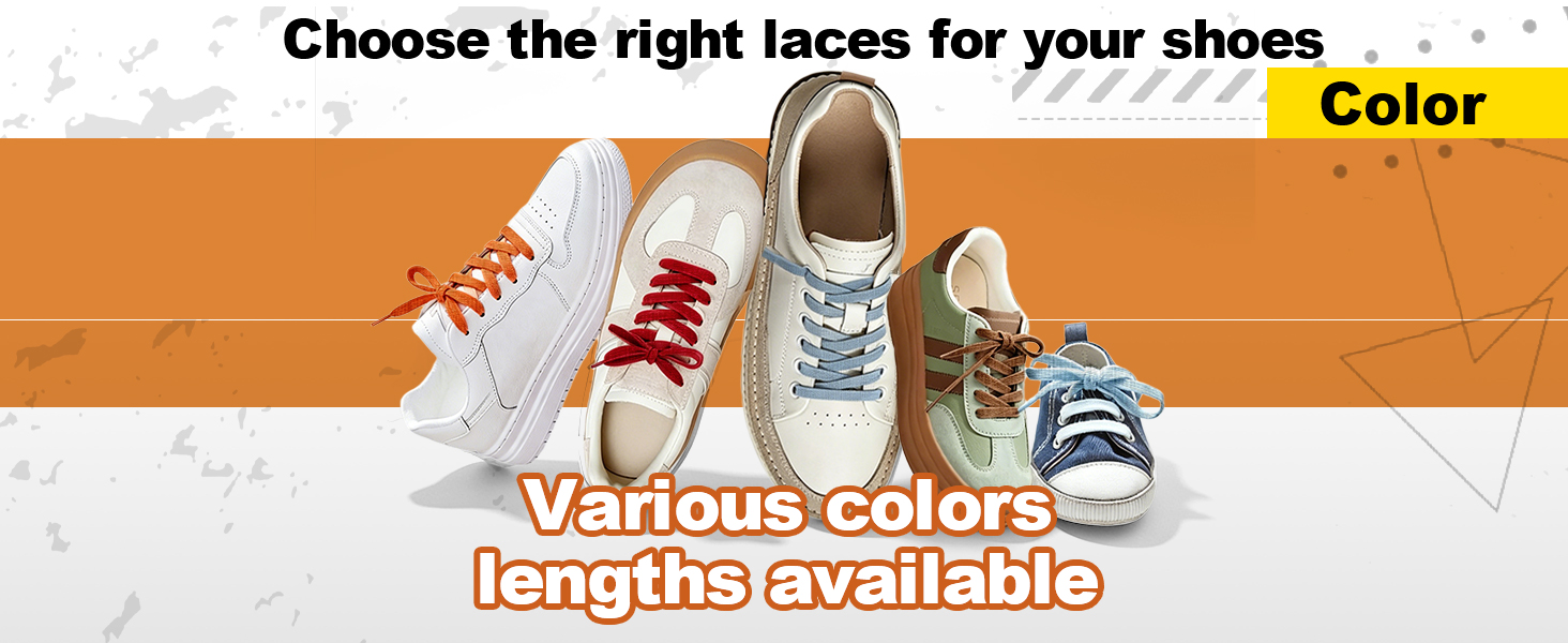 flat shoe laces