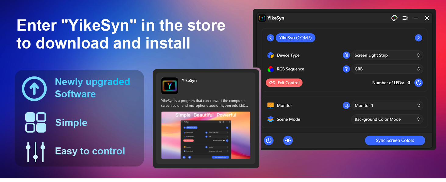 led lights for monitor