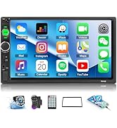 Camecho Car Stereo 2 Din Car Radio 7