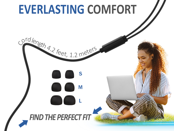 wired earbuds with microphone