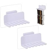 AHANDMAKER Watch Band Holder Organizer Wall Mount Durable Plastic Compact Stand Rack Tray Storage...