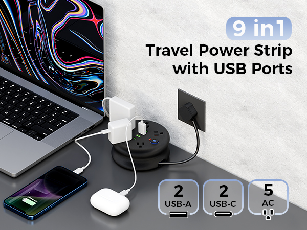 Power Strip Surge Protector