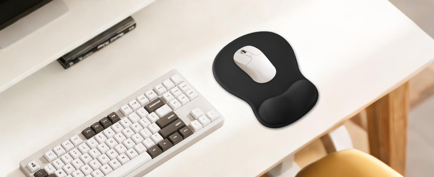 Mouse Pad with Wrist Rest Support