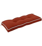 Favoyard Outdoor Bench Cushion 42 x 16 Inch Water-Resistant &amp; 3-Year Fade Resistant Patio Furnitu...