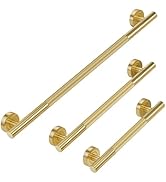 Lava Odoro Gold Shower Grab Bars, 3 Pack Stainless Steel Bathroom Safety Grab Bar 36" 24" 18", Up...