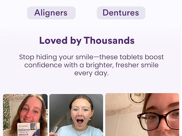 Odor-free denture cleaner