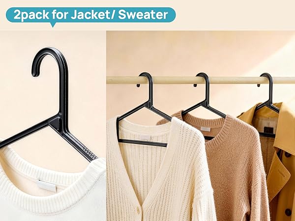 space saving hangers