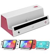 HEIYING Switch Charging Dock for Switch/Switch Lite/Nintendo Switch OLED, Portable Type C Port Sw...