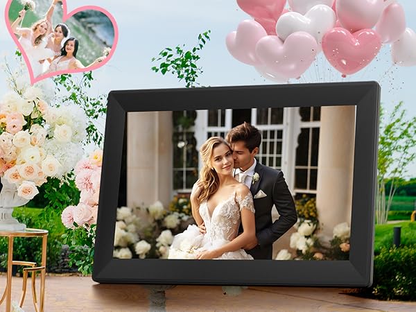 Uhale 10.1inch Digital Picture Frame WiFi Smart Touch Screen Digital Photo Frame